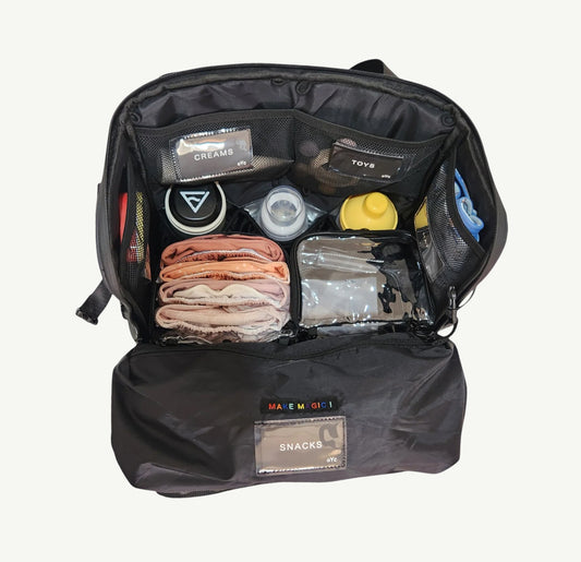 Wet Bag Pod Single 2 pack, water-resistant clear pods