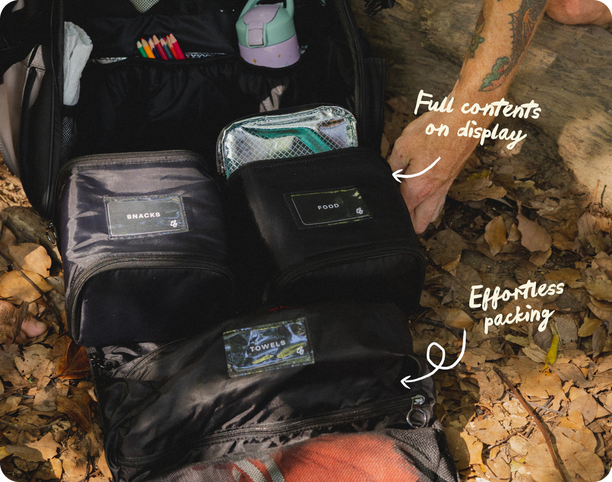 one bag, many hands