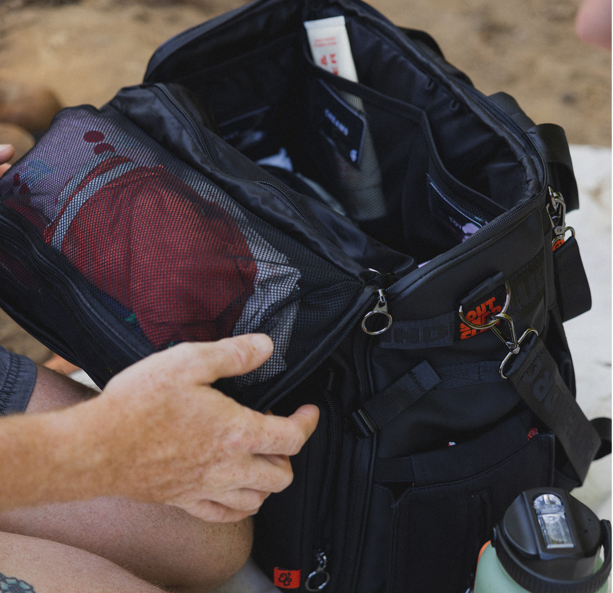 The Medley Bag Classic Bundle nappy backpack in Black