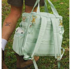 The Medley Bag Classic Bundle nappy backpack in Reef