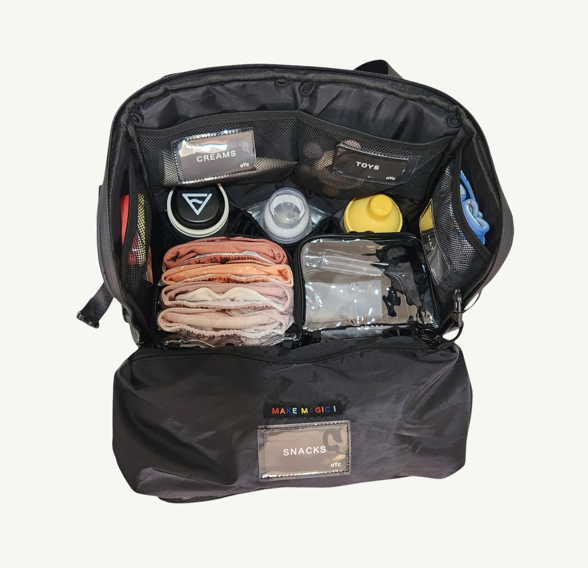 Wet Bag Pod Single 2 pack, water-resistant clear pods